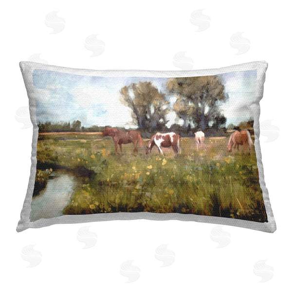 Stupell Industries Nina Blue | Lazy Day Horse Landscape