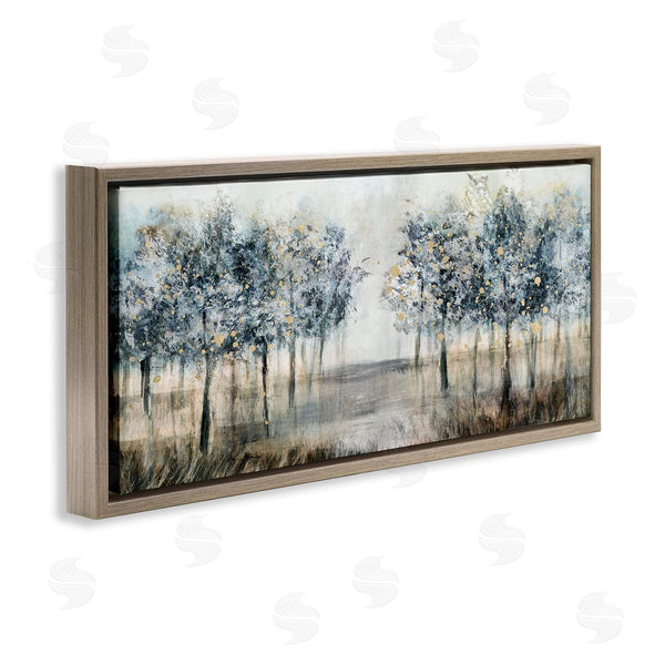 Stupell Industries Nina Blue | Modern Tree Grove Wall Art