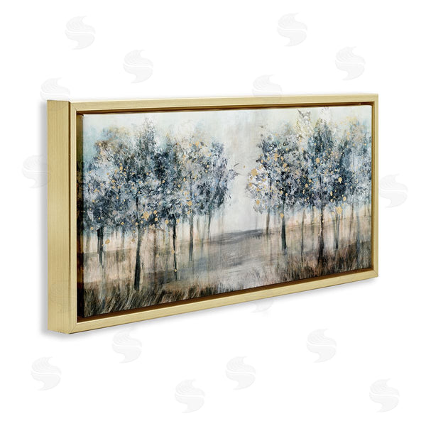 Stupell Industries Nina Blue | Modern Tree Grove Wall Art