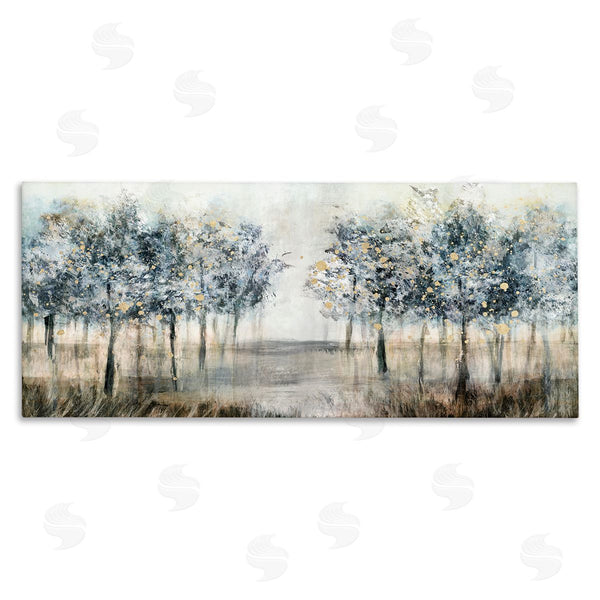 stupell industries Nina Blue | Modern Tree Grove Wall Art