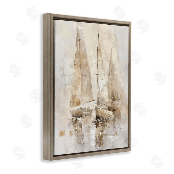 Stupell Industries Nina Blue | Neutral Sailing On Sea