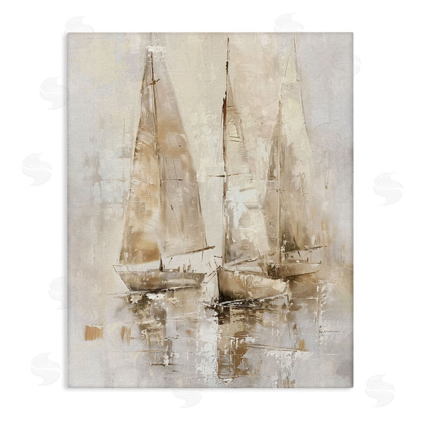 stupell industries Nina Blue | Neutral Sailing on Sea