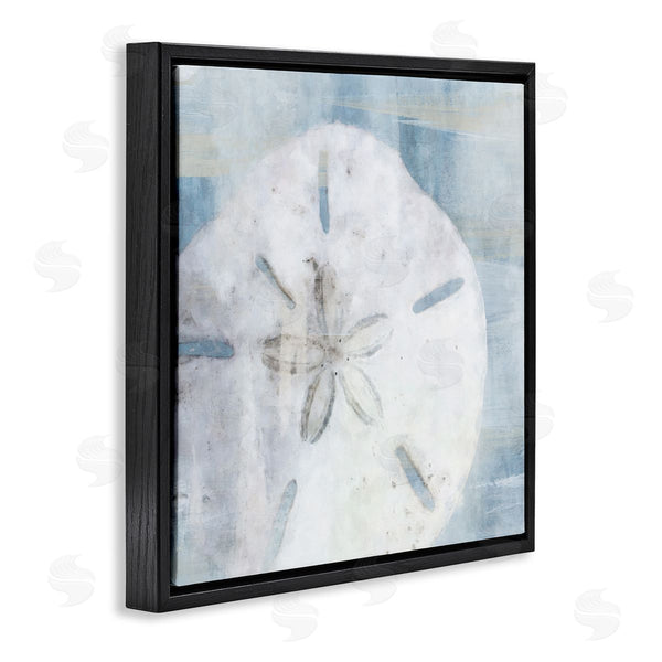 Stupell Industries Nina Blue | Pastel Blue Sand Dollar Seashell