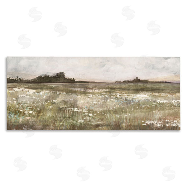 stupell industries Nina Blue | Rural Country Meadow Wall Art