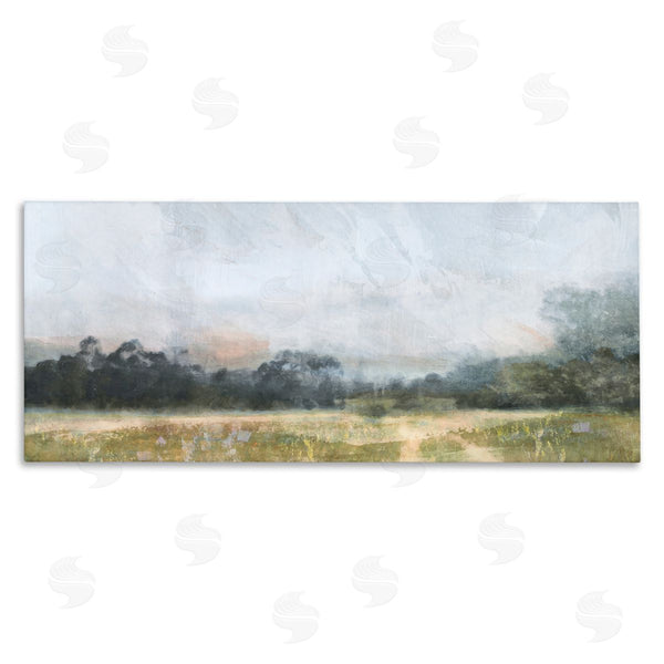 stupell industries Nina Blue | Rural Field Abstract Landscape Wall Art
