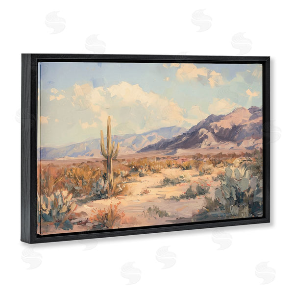 Stupell Industries Nina Blue | Soft Muted Desert Dreams