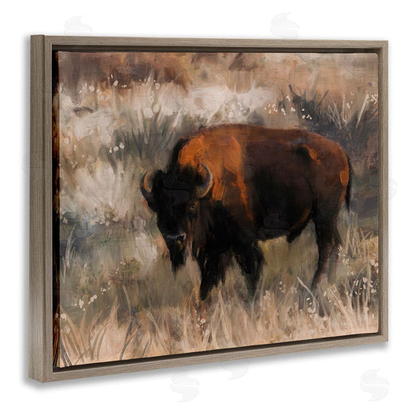 Stupell Industries Nina Blue | Traditional Bison Range