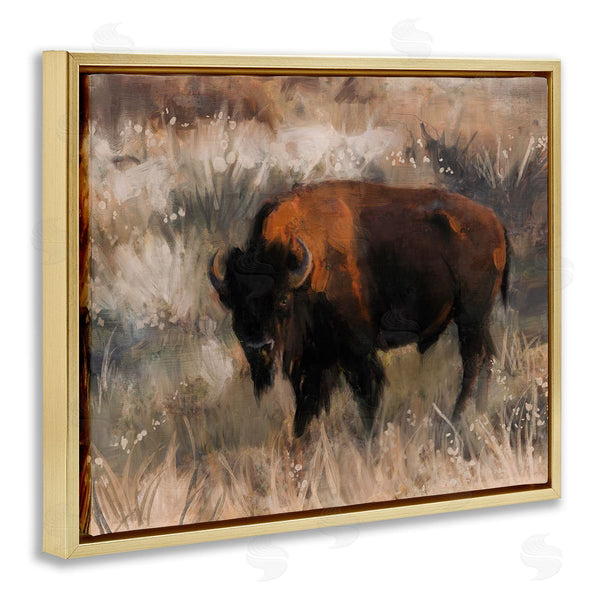 Stupell Industries Nina Blue | Traditional Bison Range