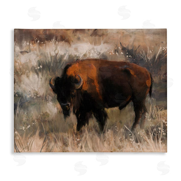 stupell industries Nina Blue | Traditional Bison Range