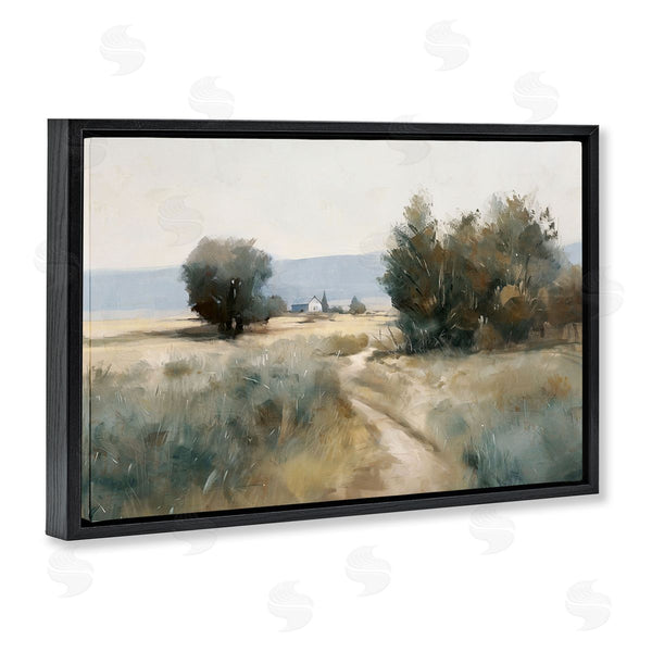 Stupell Industries Nina Blue | Winding Path To Distant Barn