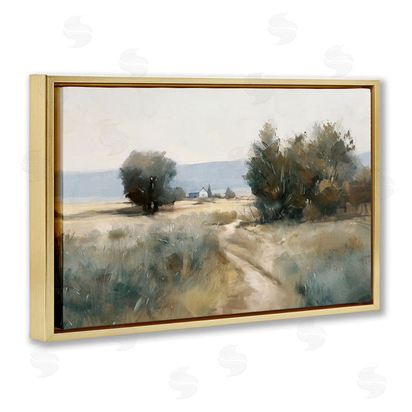 Stupell Industries Nina Blue | Winding Path To Distant Barn
