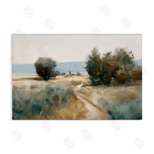 stupell industries Nina Blue | Winding Path to Distant Barn