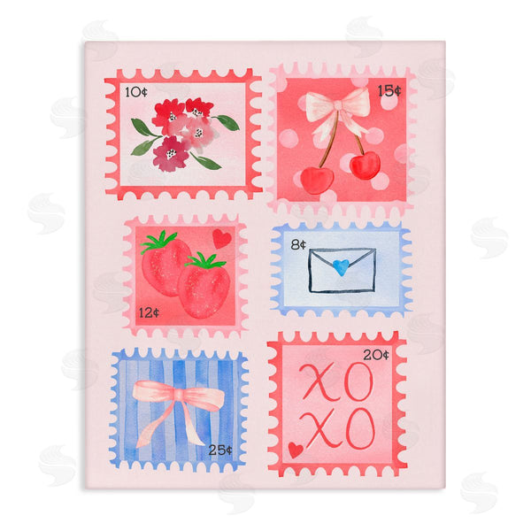 stupell industries Nina Jacobs | Adorable Stamps Arrangement