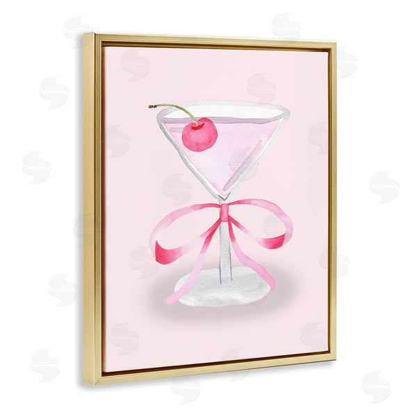 Stupell Industries Nina Jacobs | Coquette Cherry Cocktail