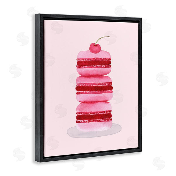Stupell Industries Nina Jacobs | Coquette Macaroon Cherry Stack