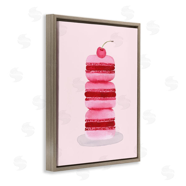 Stupell Industries Nina Jacobs | Coquette Macaroon Cherry Stack