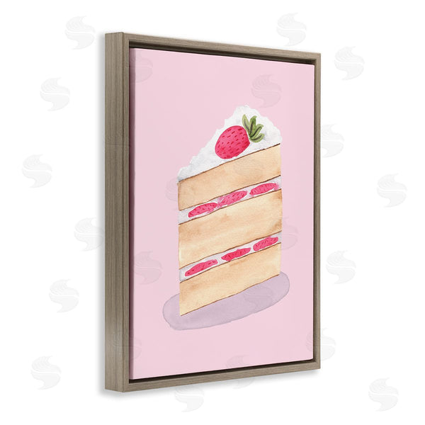 Stupell Industries Nina Jacobs | Coquette Strawberry Cake