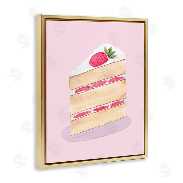 Stupell Industries Nina Jacobs | Coquette Strawberry Cake