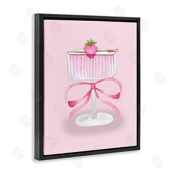 Stupell Industries Nina Jacobs | Coquette Strawberry Cocktail