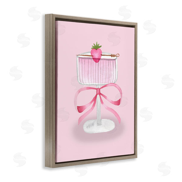 Stupell Industries Nina Jacobs | Coquette Strawberry Cocktail