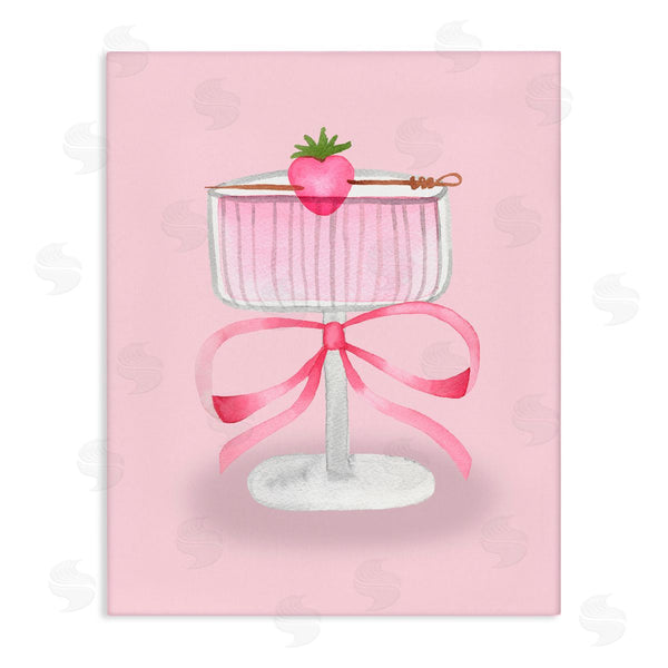 stupell industries Nina Jacobs | Coquette Strawberry Cocktail