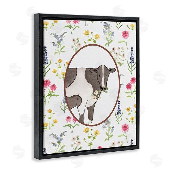 Stupell Industries Nina Jacobs | Farm Friends Cow & Herbs
