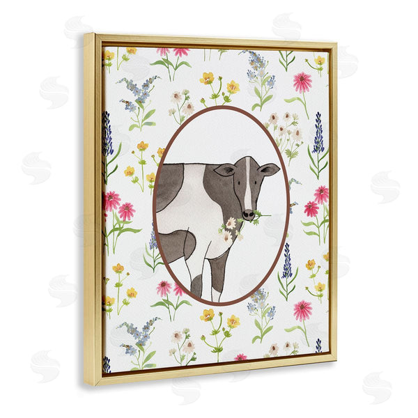 Stupell Industries Nina Jacobs | Farm Friends Cow & Herbs