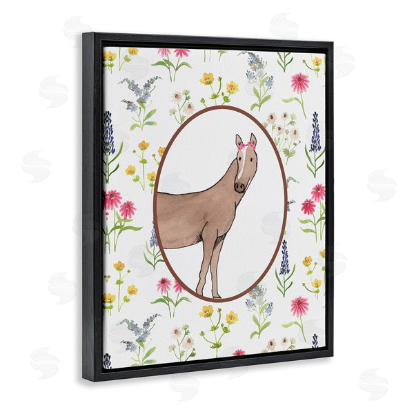 Stupell Industries Nina Jacobs | Farm Friends Horse & Herbs