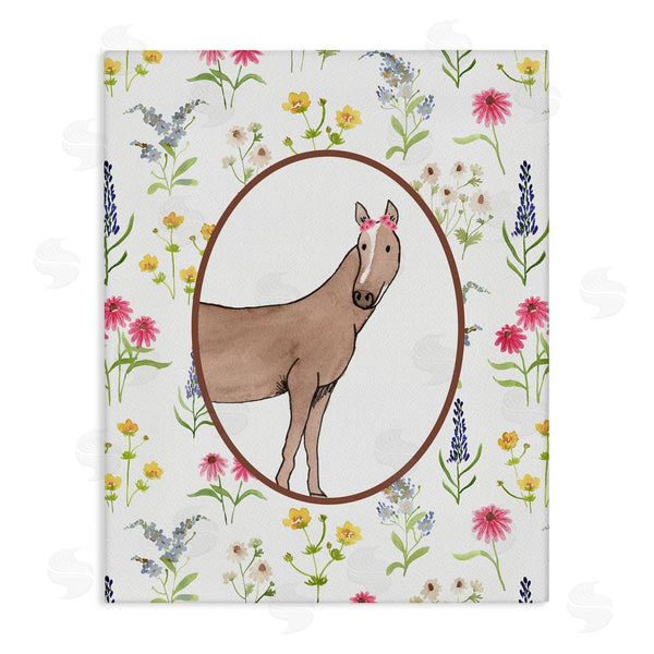 stupell industries Nina Jacobs | Farm Friends Horse & Herbs