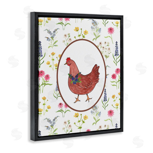 Stupell Industries Nina Jacobs | Farm Friends Rooster & Herbs