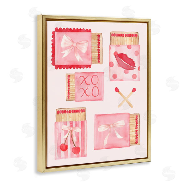 Stupell Industries Nina Jacobs | Fashion Chic Matchbook Composition