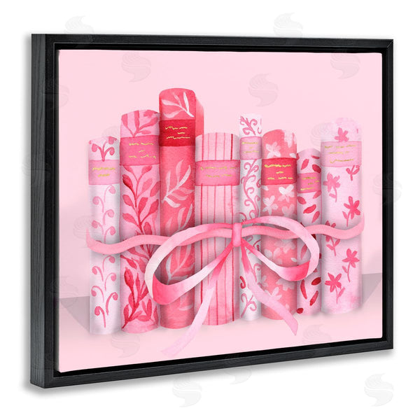 Stupell Industries Nina Jacobs | Pastel Pink Book Lovers