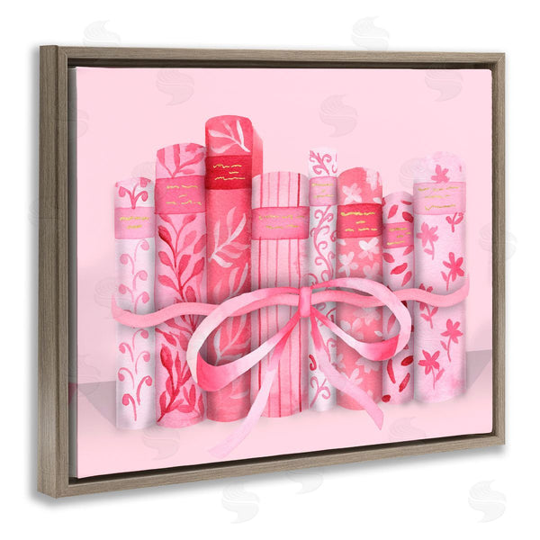 Stupell Industries Nina Jacobs | Pastel Pink Book Lovers