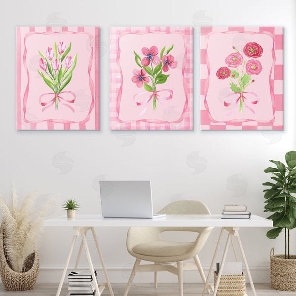 Stupell Industries Nina Jacobs | Pretty & Sweet Bordered Flowers Wall Art