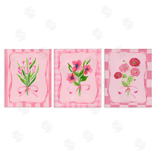 stupell industries Nina Jacobs | Pretty & Sweet Bordered Flowers Wall Art