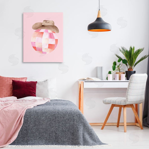 Stupell Industries Nina Jacobs | Rosy Disco Cowgirl Hat Wall Art