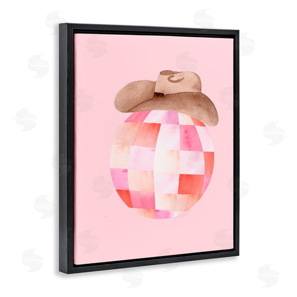 Stupell Industries Nina Jacobs | Rosy Disco Cowgirl Hat Wall Art