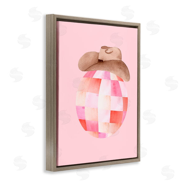 Stupell Industries Nina Jacobs | Rosy Disco Cowgirl Hat Wall Art