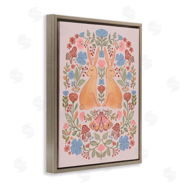 Stupell Industries Nina Muis Surface Design | Autumnal Folk Rabbits