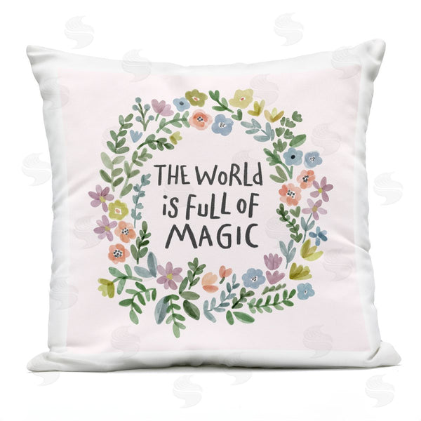 Stupell Industries Nina Muis Surface Design | Full Of Magic Printed Throw Pillow