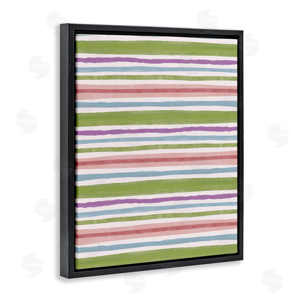Stupell Industries Nina Muis Surface Design | Fun Stripes Pattern Wall Art