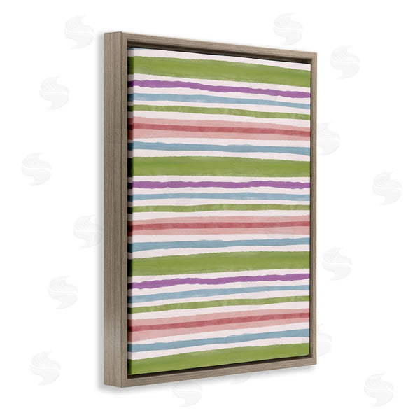 Stupell Industries Nina Muis Surface Design | Fun Stripes Pattern Wall Art