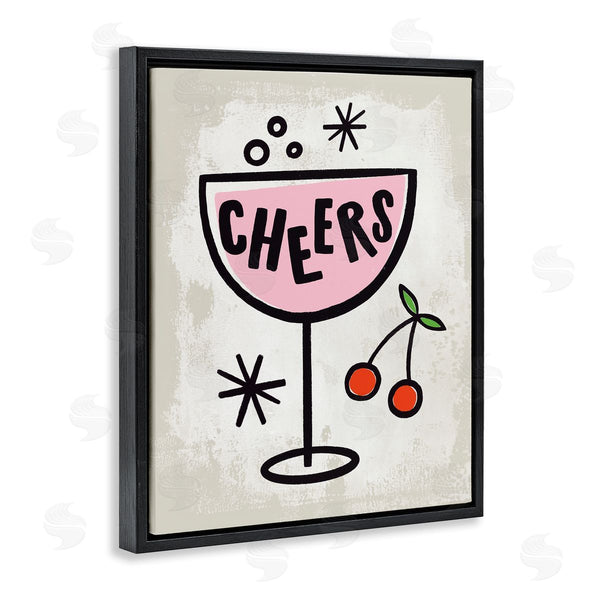 Stupell Industries Nina Seven | Cheers Drink & Cherries