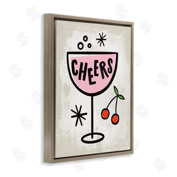 Stupell Industries Nina Seven | Cheers Drink & Cherries