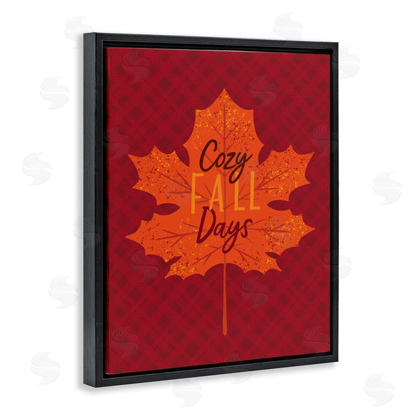 Stupell Industries Nina Seven | Cozy Fall Days Leaf Wall Art