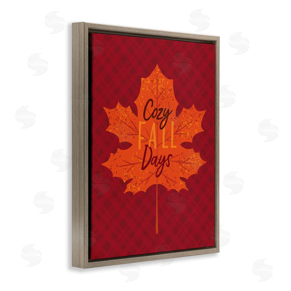 Stupell Industries Nina Seven | Cozy Fall Days Leaf Wall Art