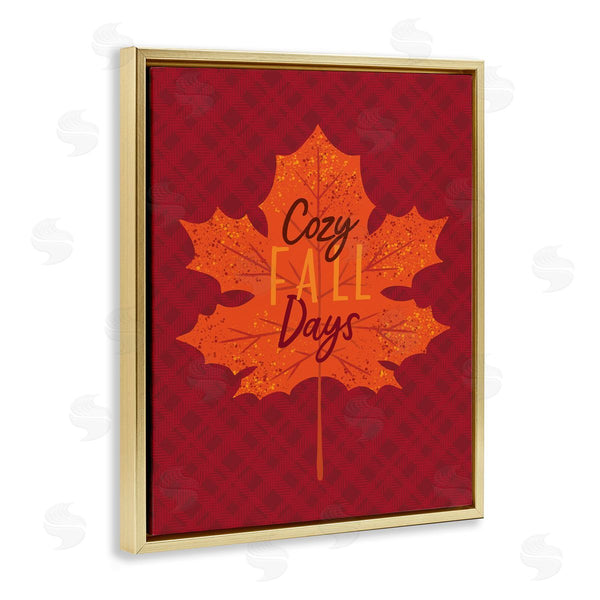 Stupell Industries Nina Seven | Cozy Fall Days Leaf Wall Art