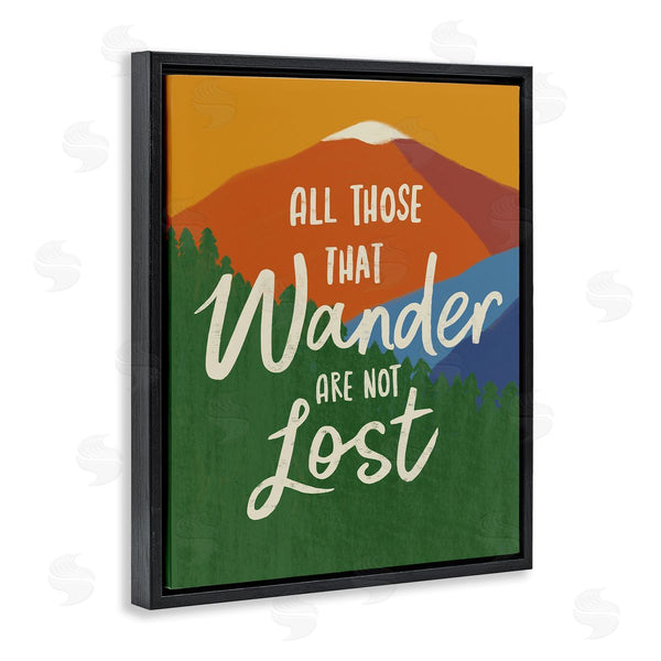 Stupell Industries Nina Seven | Inspiring Adventure Quote Mountain Wilderness Scene Wall Art