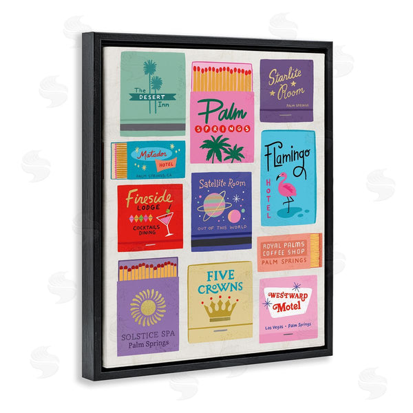 Stupell Industries Nina Seven | Retro Glam Matchbooks