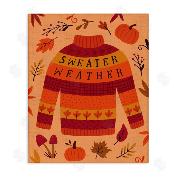 stupell industries Nina Seven | Sweater Weather Cozy Fall